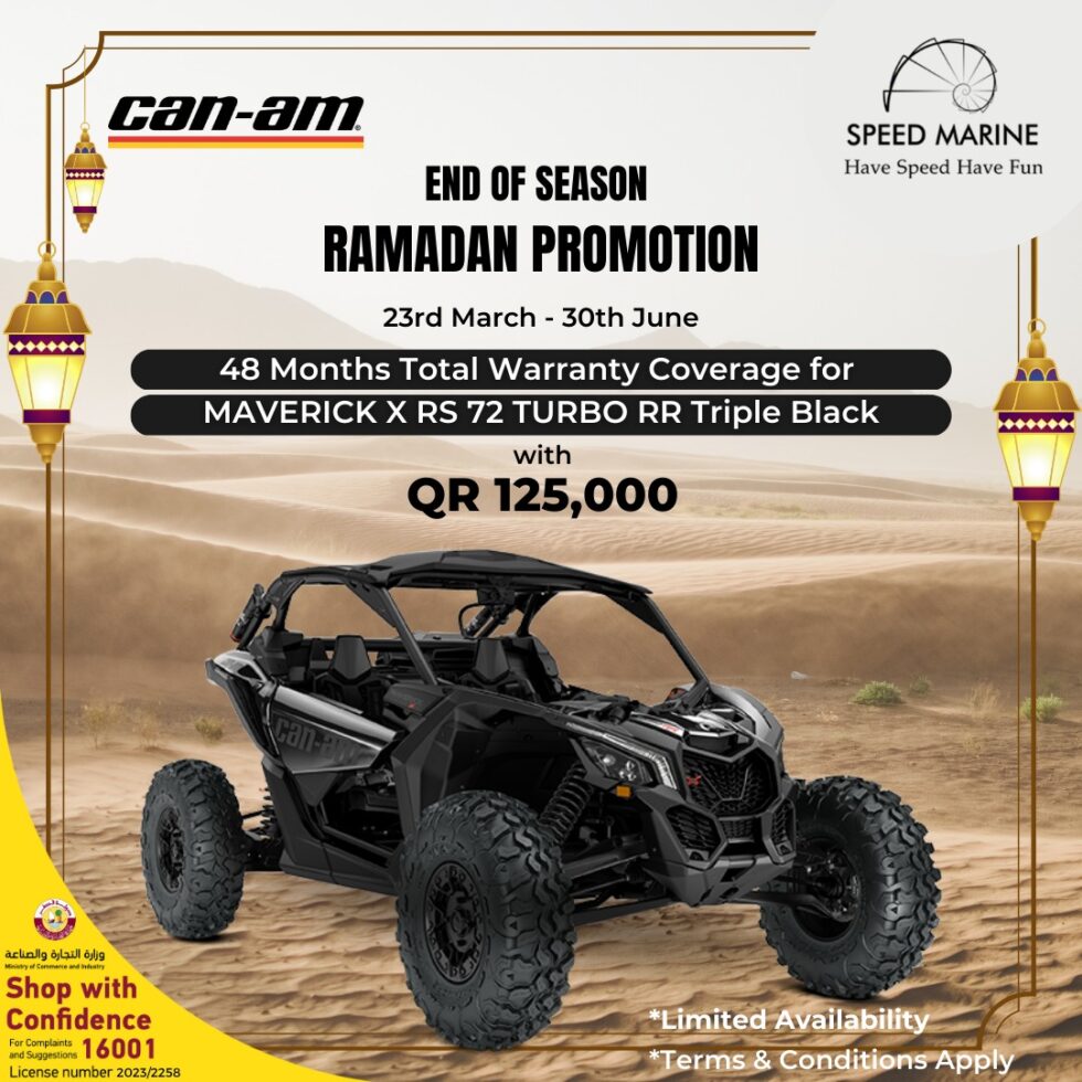 RAMADAN PROMOTION MAVERICK X RS Speed Marine